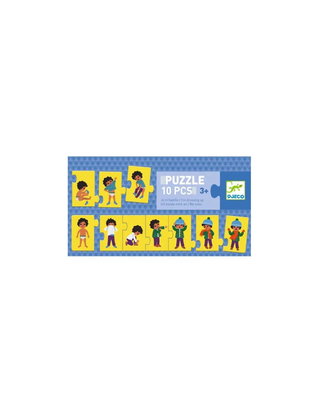 Puzzle frise je m'habille - Djeco