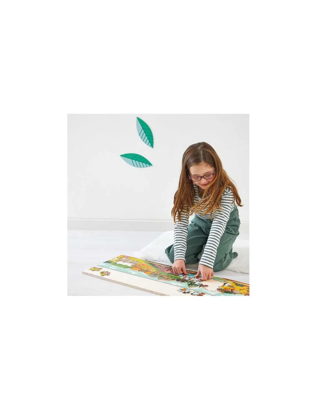 Puzzle frise Préhistoire 100 pièces - Janod