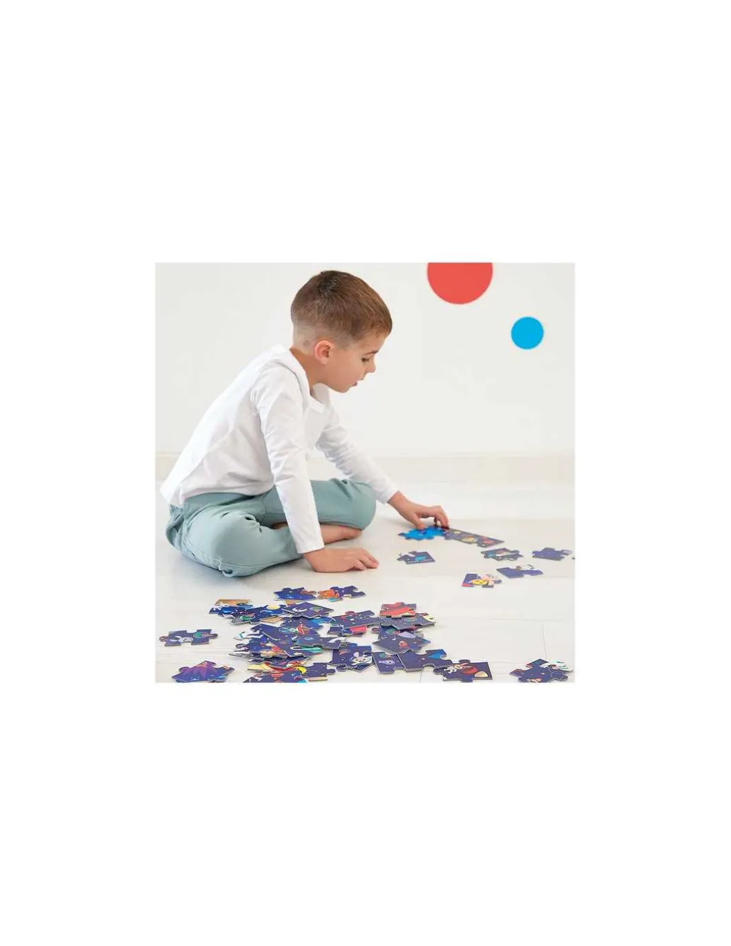 Puzzle Fusée 54 pièces - Janod