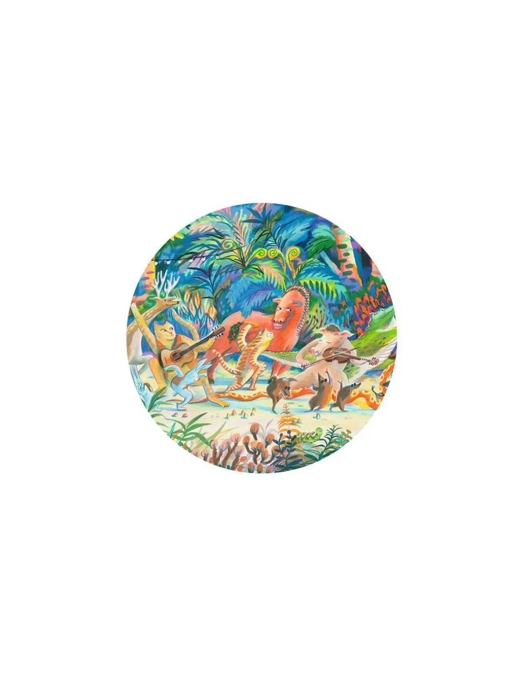 Puzzle Gallery Groupe de musique des bois 200 pièces - Djeco