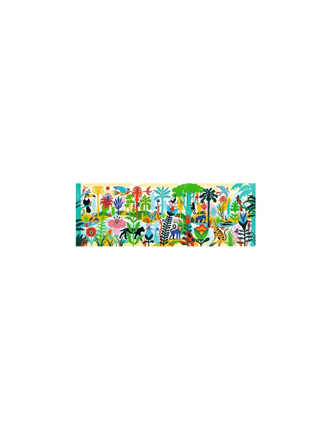 Puzzle gallery Jungle 100 pièces - Djeco