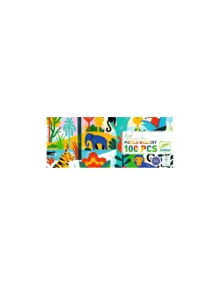Puzzle gallery Jungle 100 pièces - Djeco