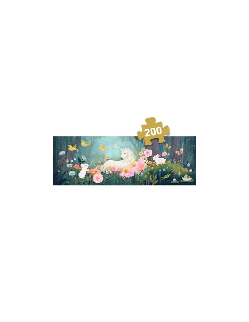Puzzle Gallery La Lisière des Bois 200 pièces - Djeco