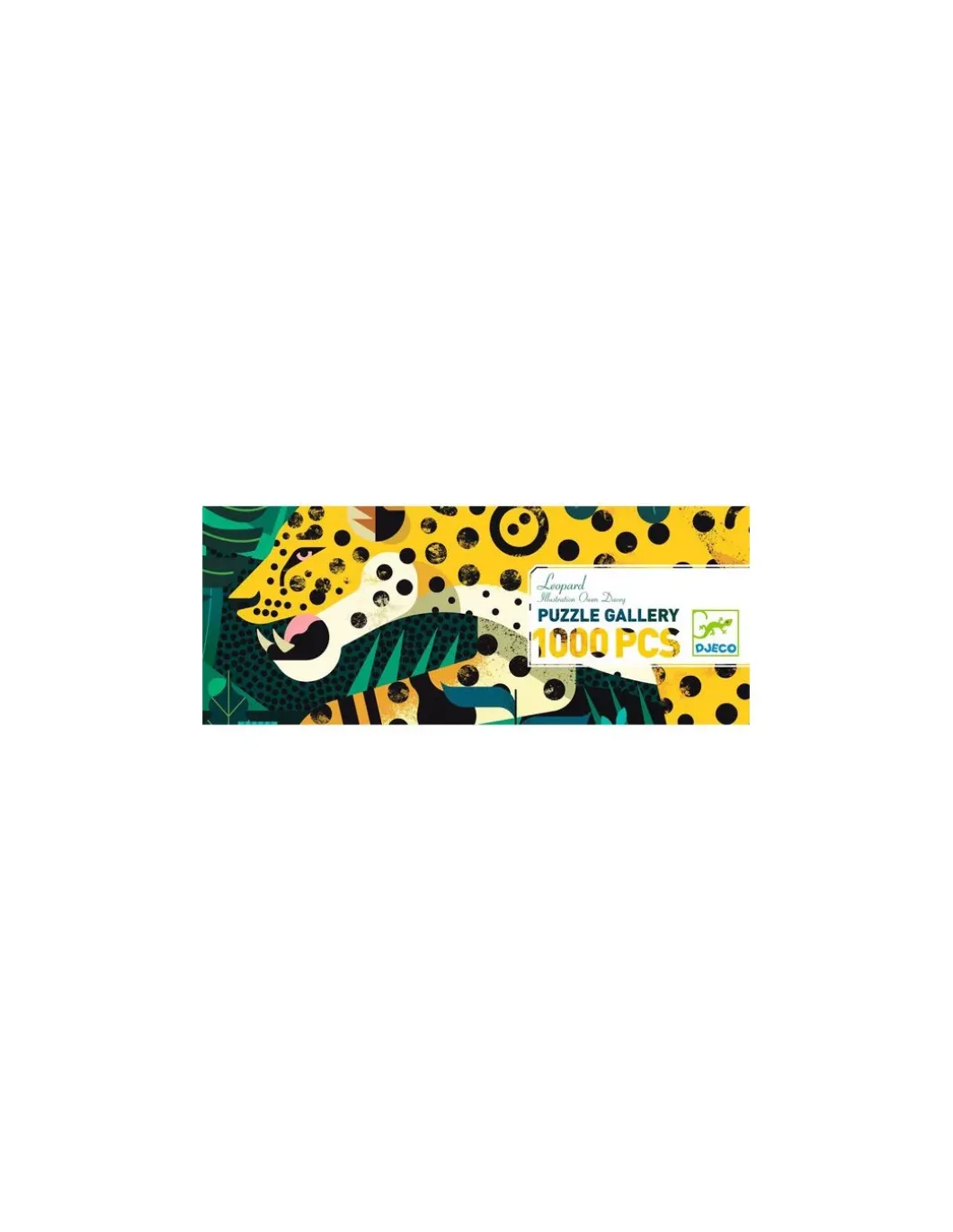 Puzzle gallery Leopard 1000 pièces - Djeco