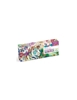 Puzzle gallery rainbow tigers 1000 pièces - Djeco