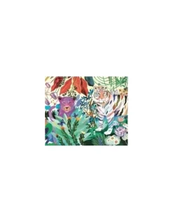 Puzzle gallery rainbow tigers 1000 pièces - Djeco
