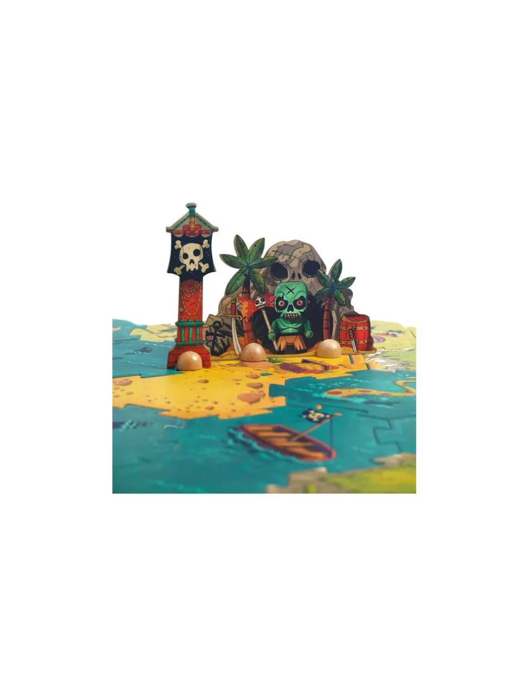 Puzzle géant Bataille 30 pièces - Djeco