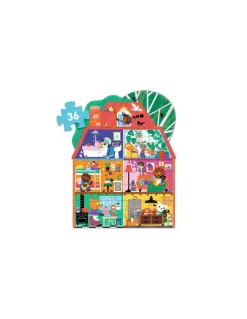Puzzle géant La maison p'tits copains - Djeco