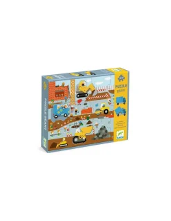 Puzzle géant Le Chantier - Djeco