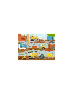 Puzzle géant Le Chantier - Djeco