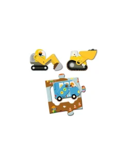 Puzzle géant Le Chantier - Djeco