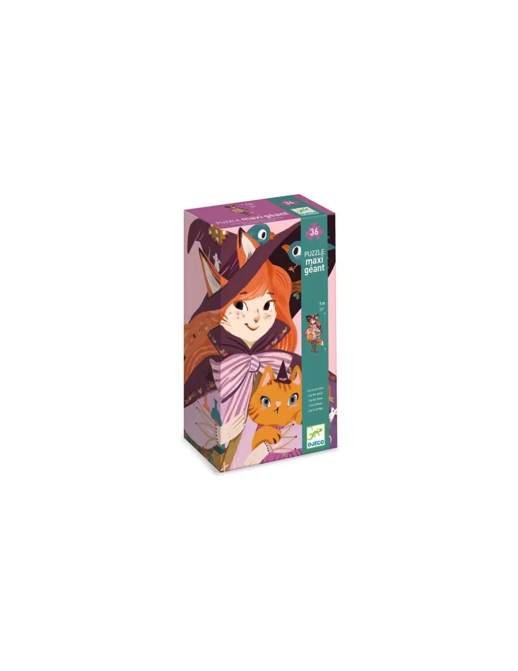 Puzzle géant Lily la sorcière - Djeco