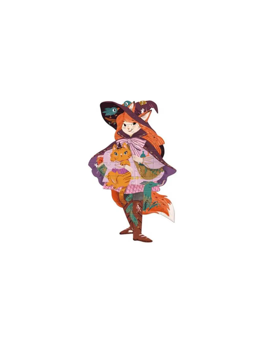 Puzzle géant Lily la sorcière - Djeco