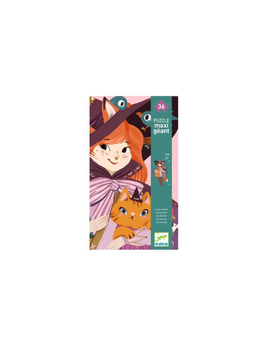 Puzzle géant Lily la sorcière - Djeco