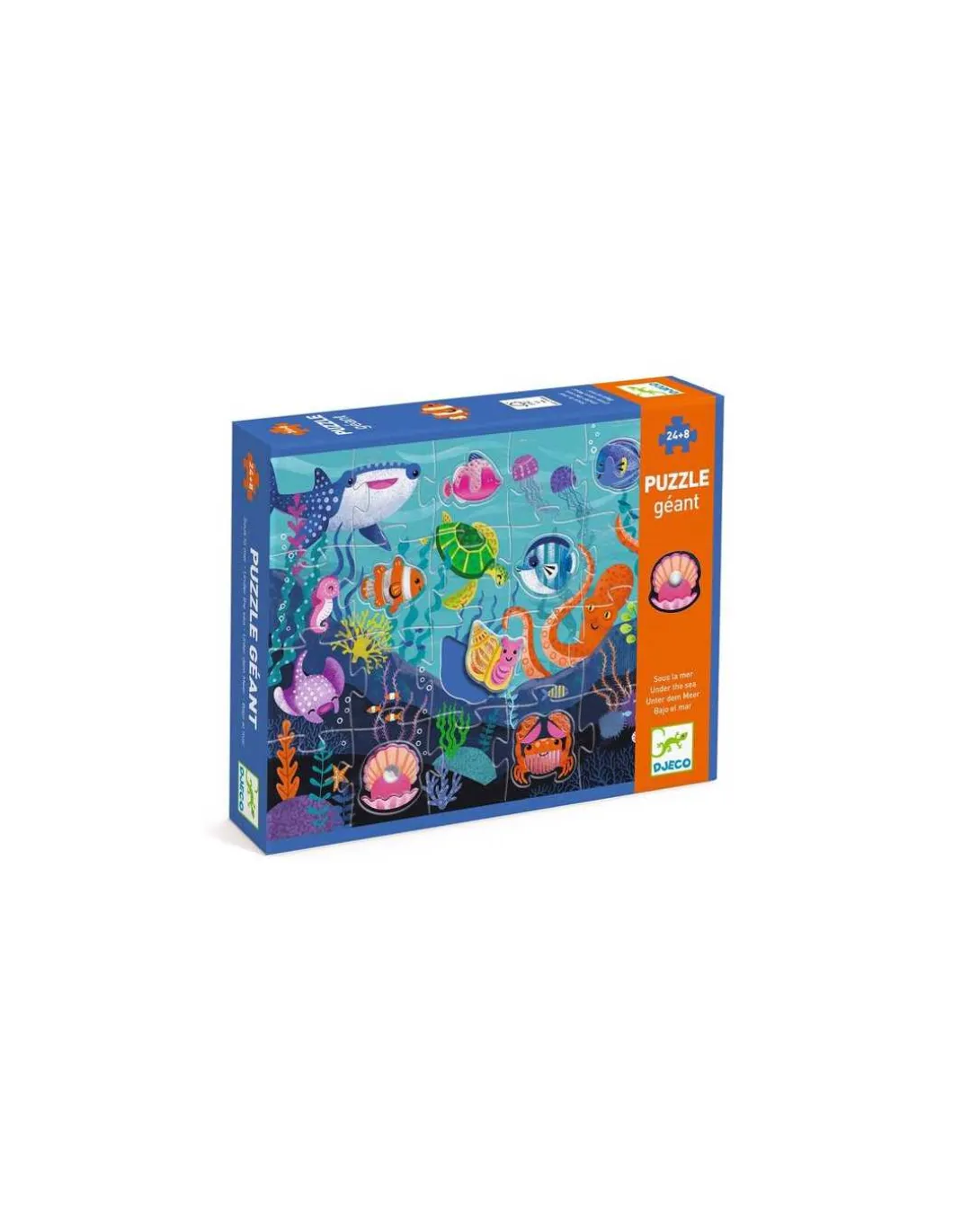 Puzzle géant Tactilo Mer - Djeco