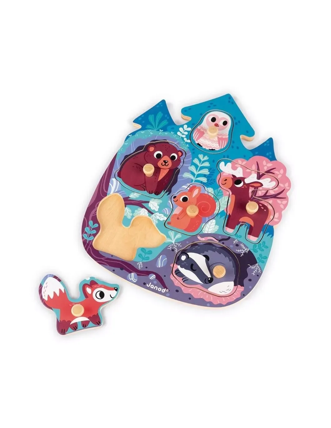 Puzzle Happy Forest - Janod