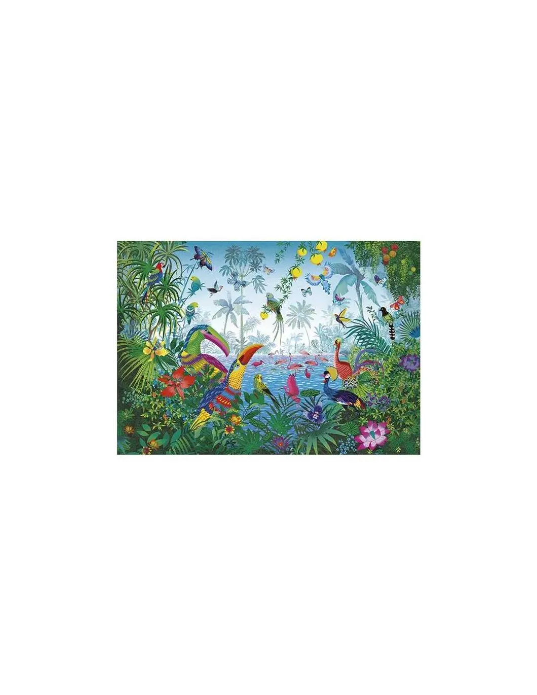 Puzzle Jardin Tropical 1000 pièces - Sentosphère