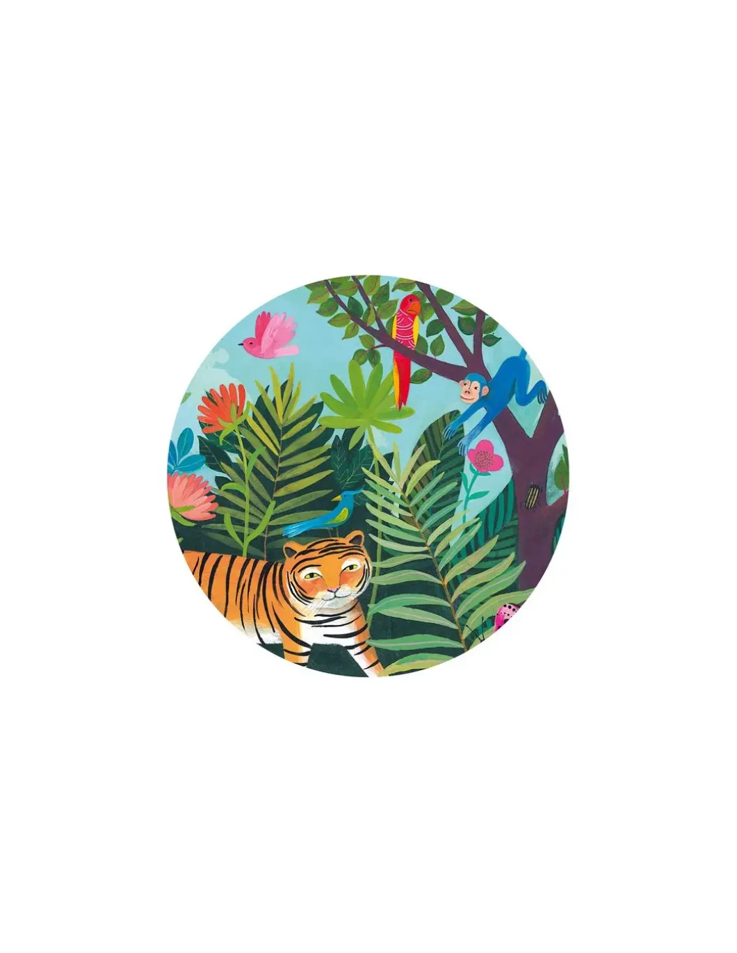Puzzle la balade du tigre - Djeco