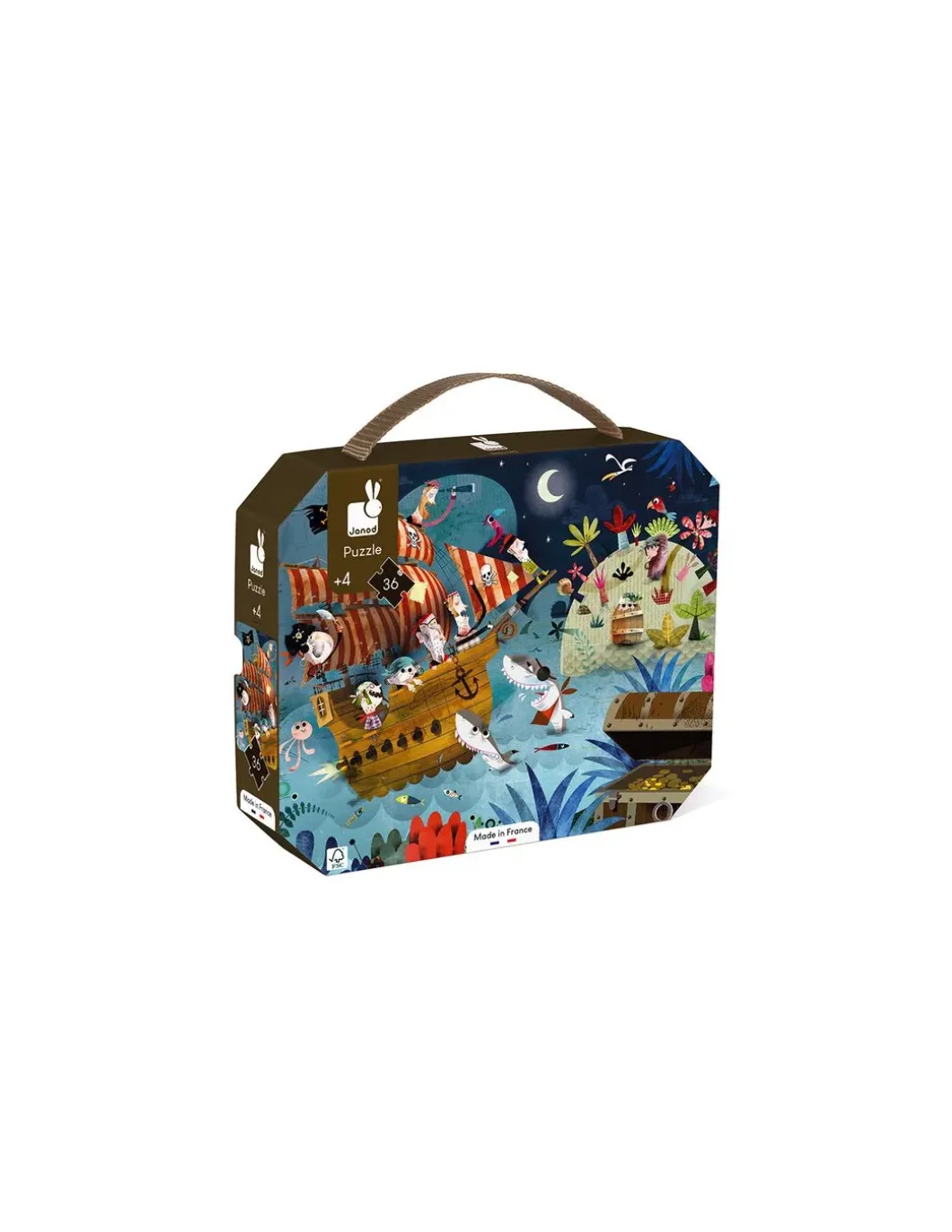 Puzzle la chasse au trésor - Janod