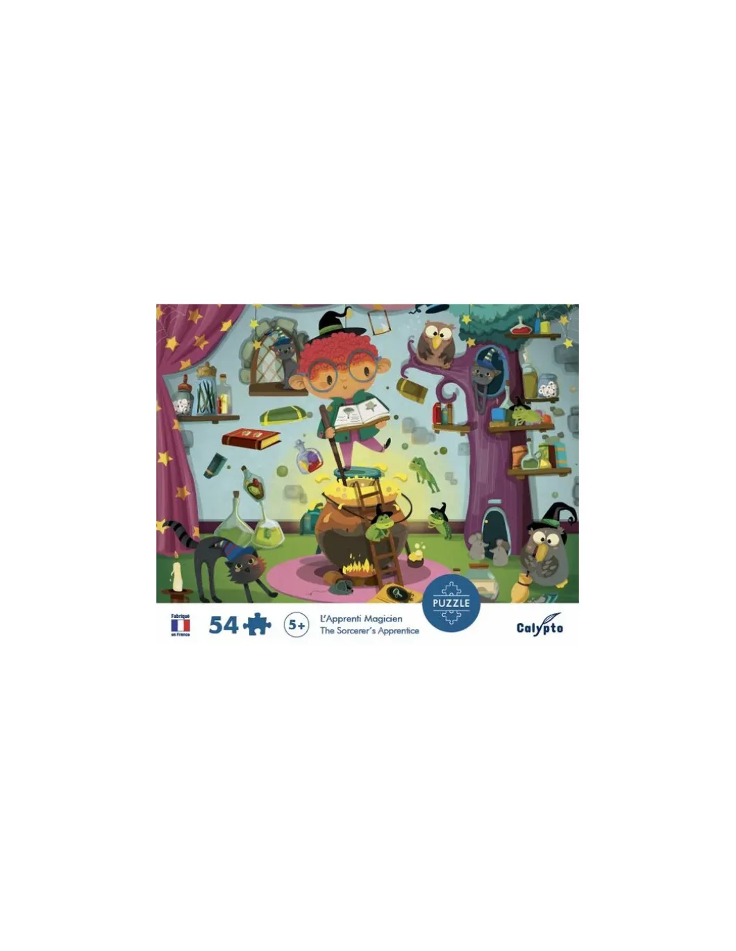 Puzzle L'Apprenti Magicien 54 pièces - Sentosphère