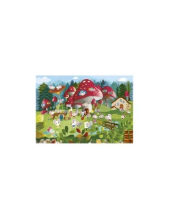 Puzzle Le village des souris 54 pièces - Sentosphère