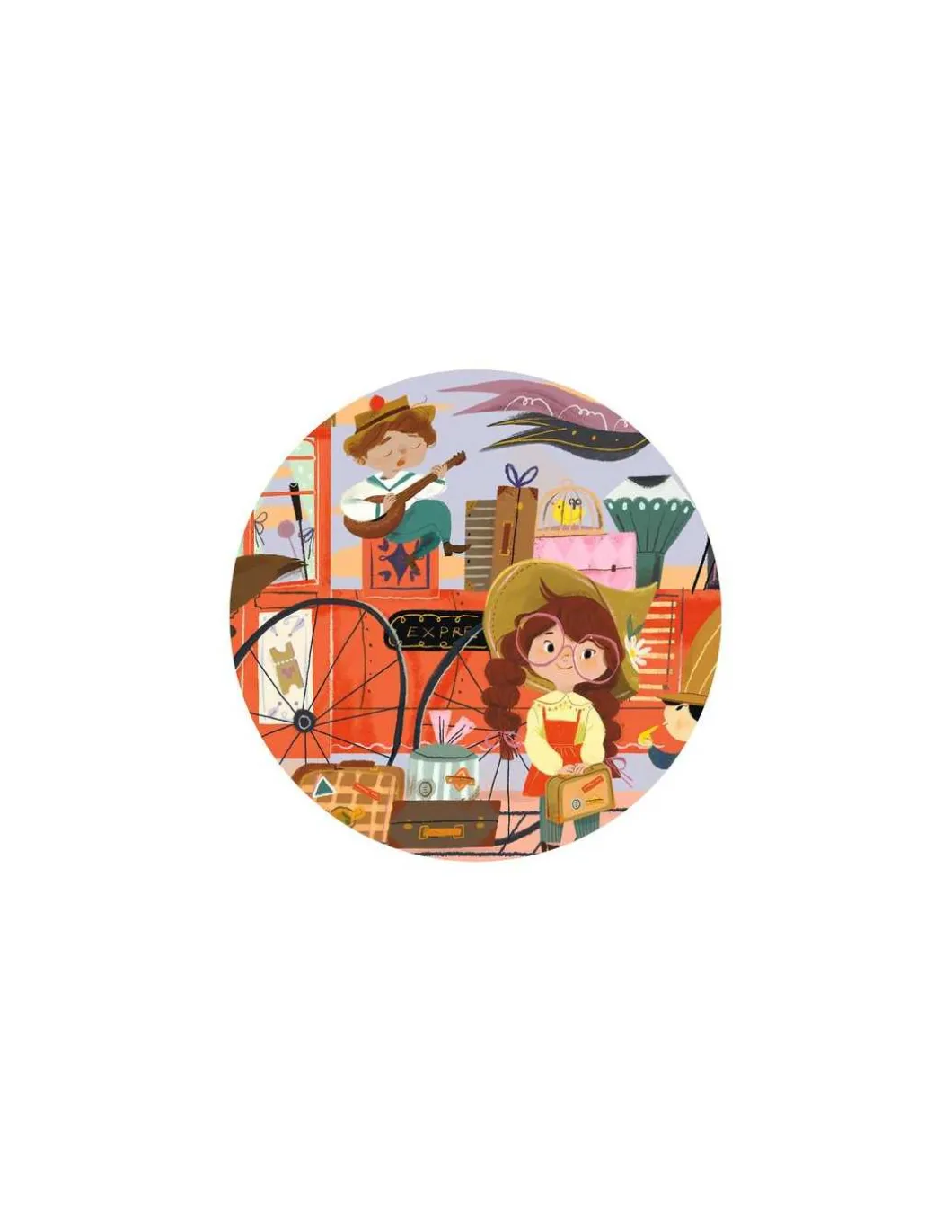Puzzle Le voyage de Mia 36 pièces - Djeco