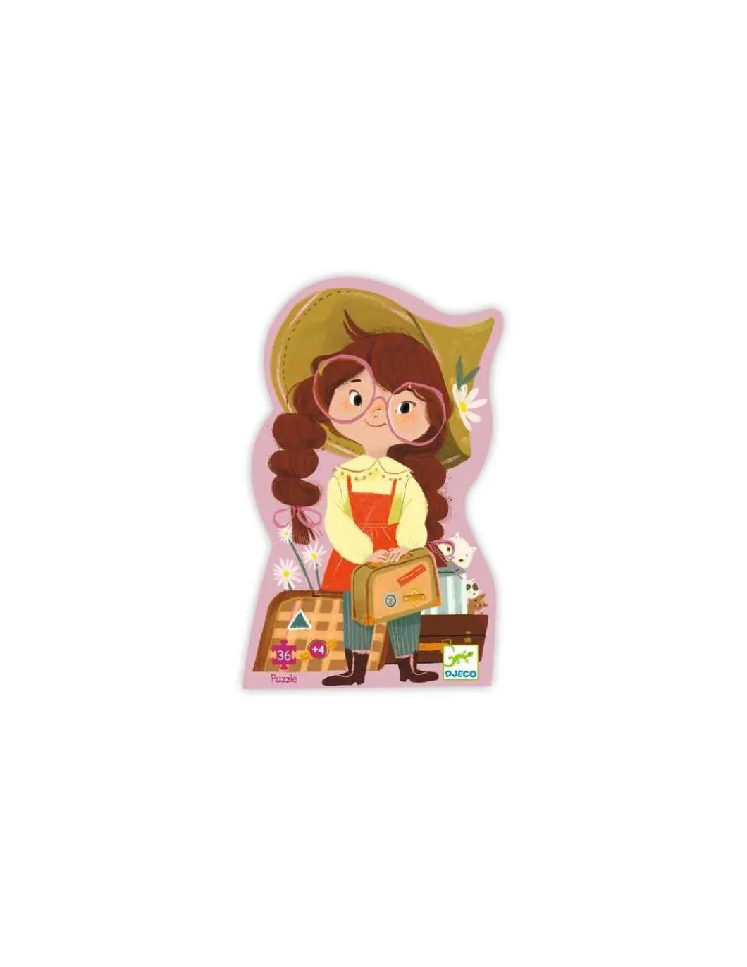 Puzzle Le voyage de Mia 36 pièces - Djeco