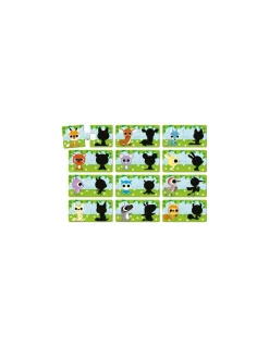 Puzzle Les animaux et leur ombre - Janod