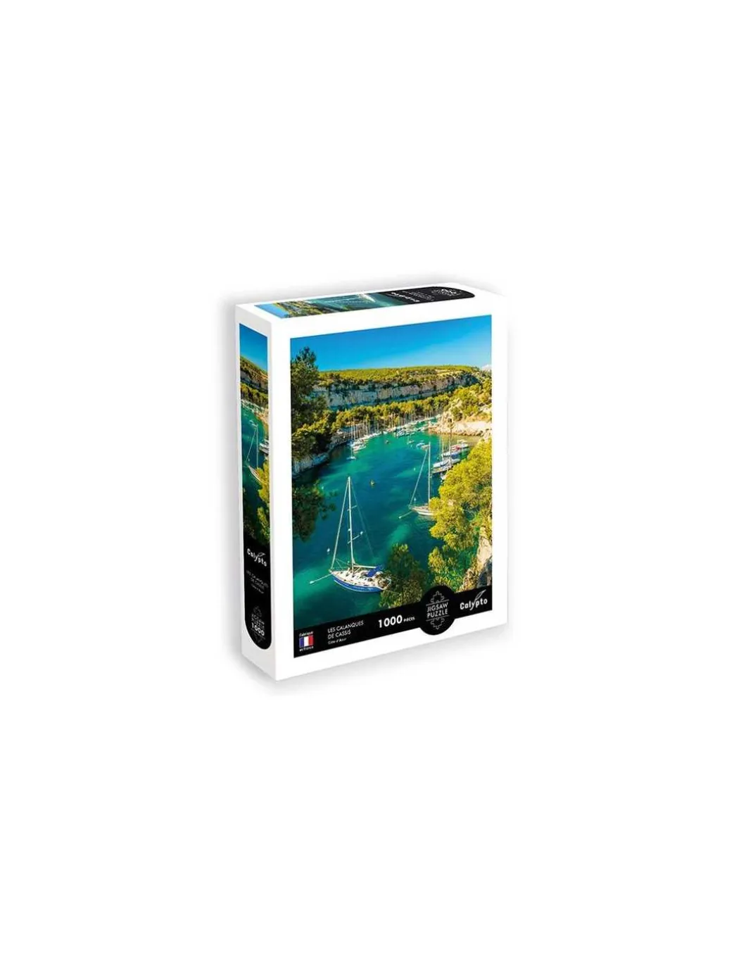 Puzzle Les Calanques de Cassis 1000 pièces - Sentosphère