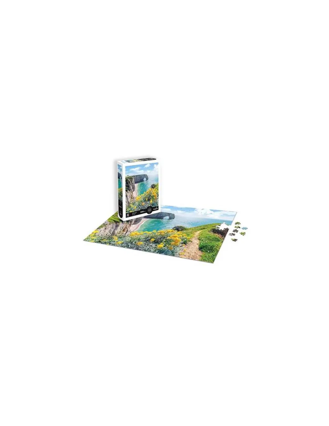 Puzzle Les Falaises d'Étretat 1000 pièces - Sentosphère