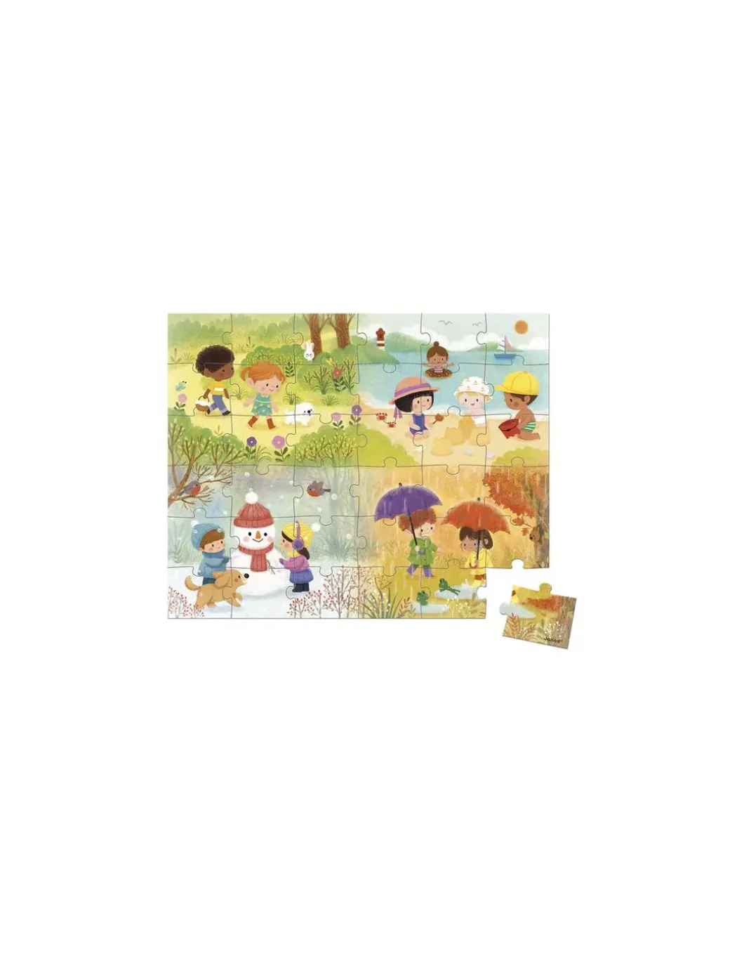 Puzzle Les saisons 36 pièces - Janod