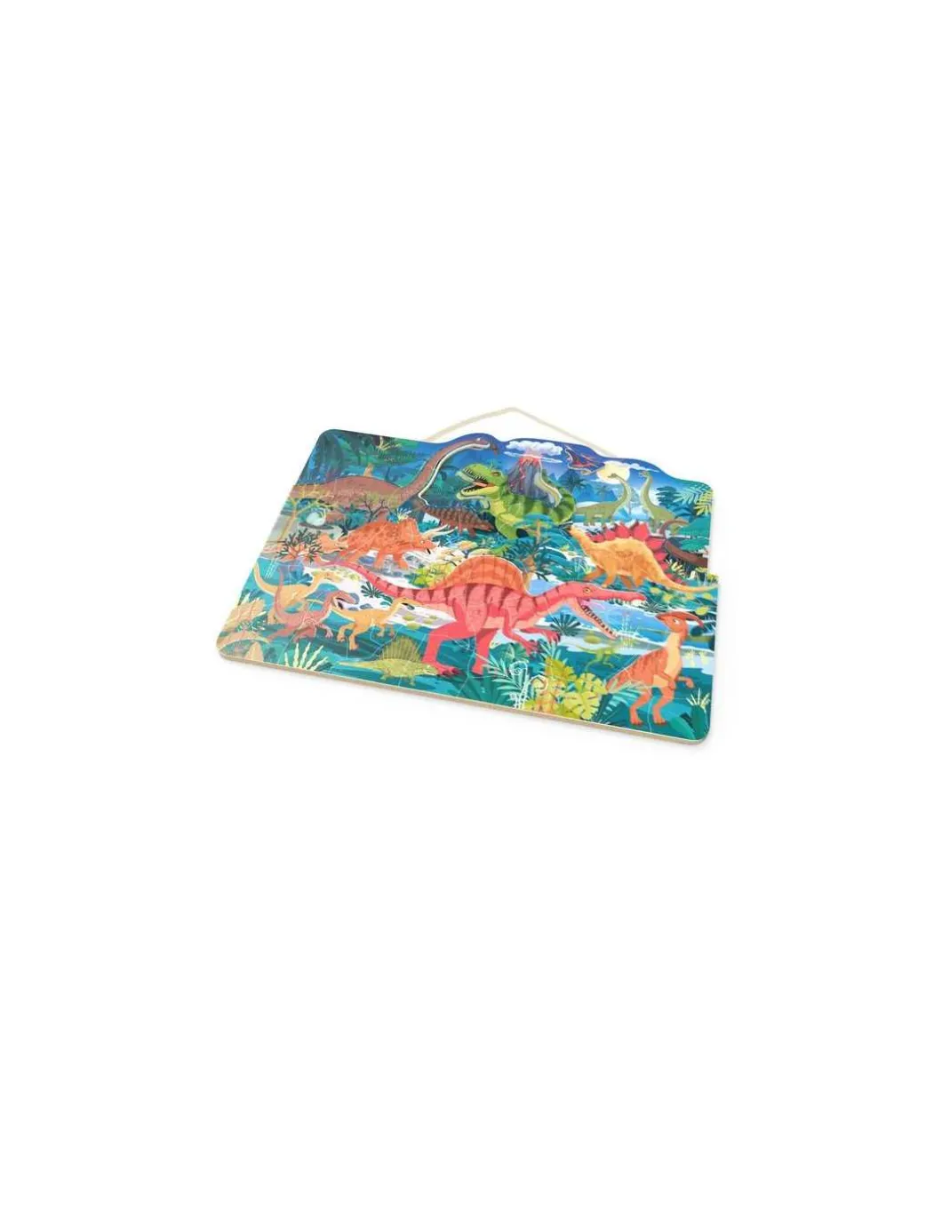 Puzzle magnétique dinosaures 48 pièces - Speedy Monkey