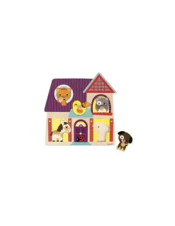 Puzzle musical mes petits compagnons - Janod