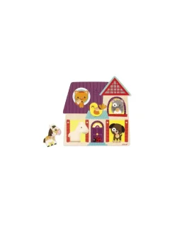 Puzzle musical mes petits compagnons - Janod