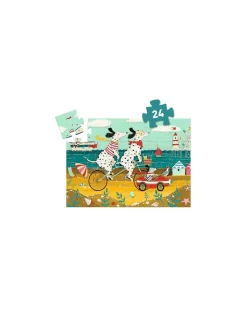 Puzzle Ollie le dalmatien 24 pièces - Djeco