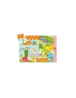 Puzzle Pachat et ses amis - Djeco