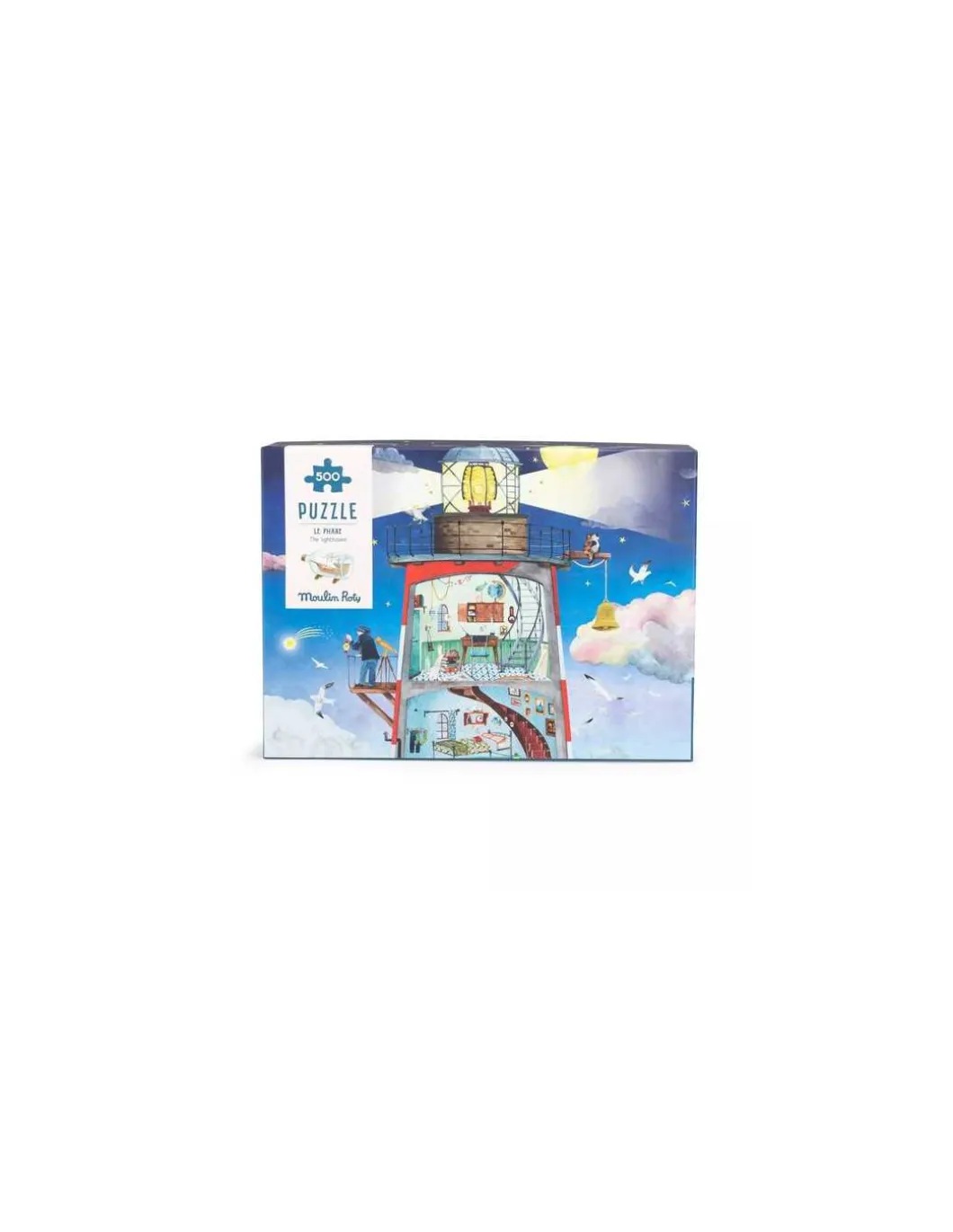 Puzzle phare 500 pièces - Moulin Roty