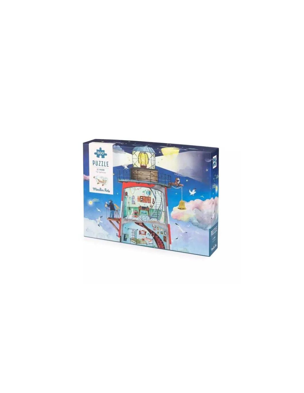 Puzzle phare 500 pièces - Moulin Roty