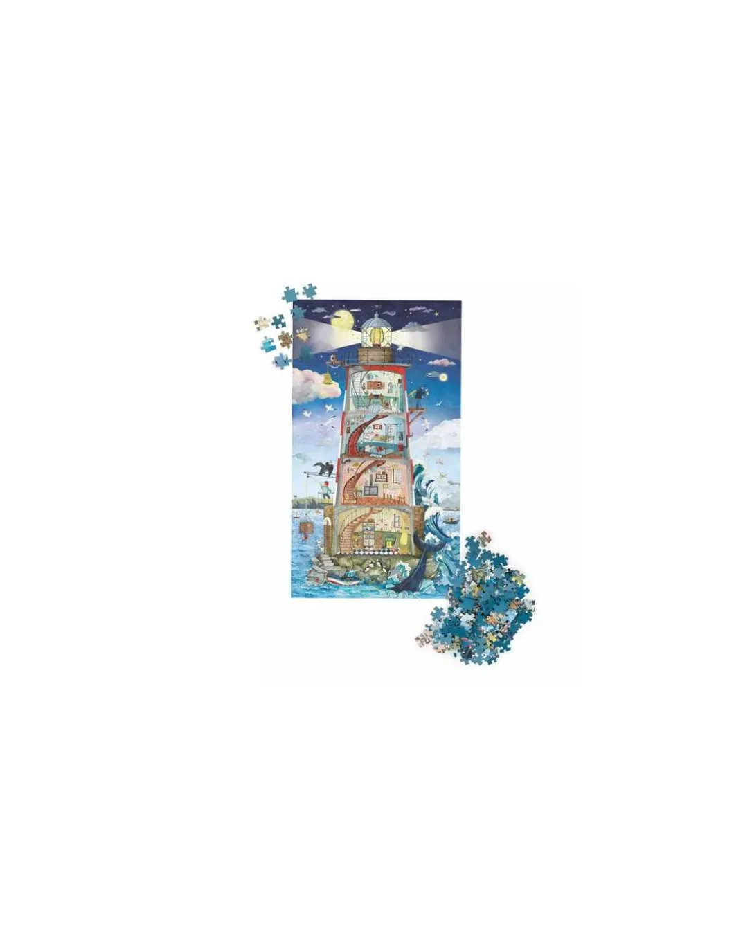 Puzzle phare 500 pièces - Moulin Roty