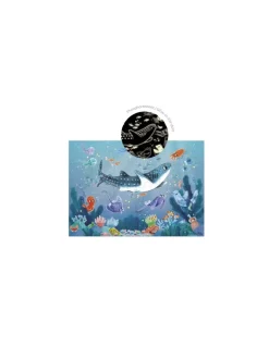 Puzzle phosphorescent Sous la mer Les Aventures de Paulie - Moulin Roty