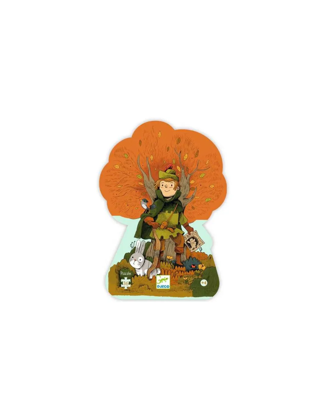 Puzzle Robin des bois 36 pièces - Djeco