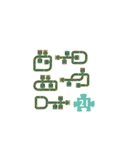 Puzzle routes Pop to play - Djeco