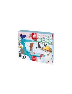 Puzzle tactile la vie sur la banquise - Janod