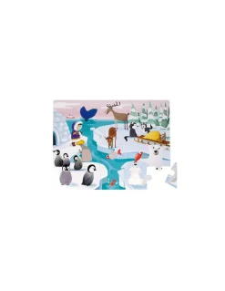 Puzzle tactile la vie sur la banquise - Janod