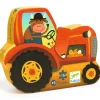 Puzzle Tracteur 16 pièces - Djeco