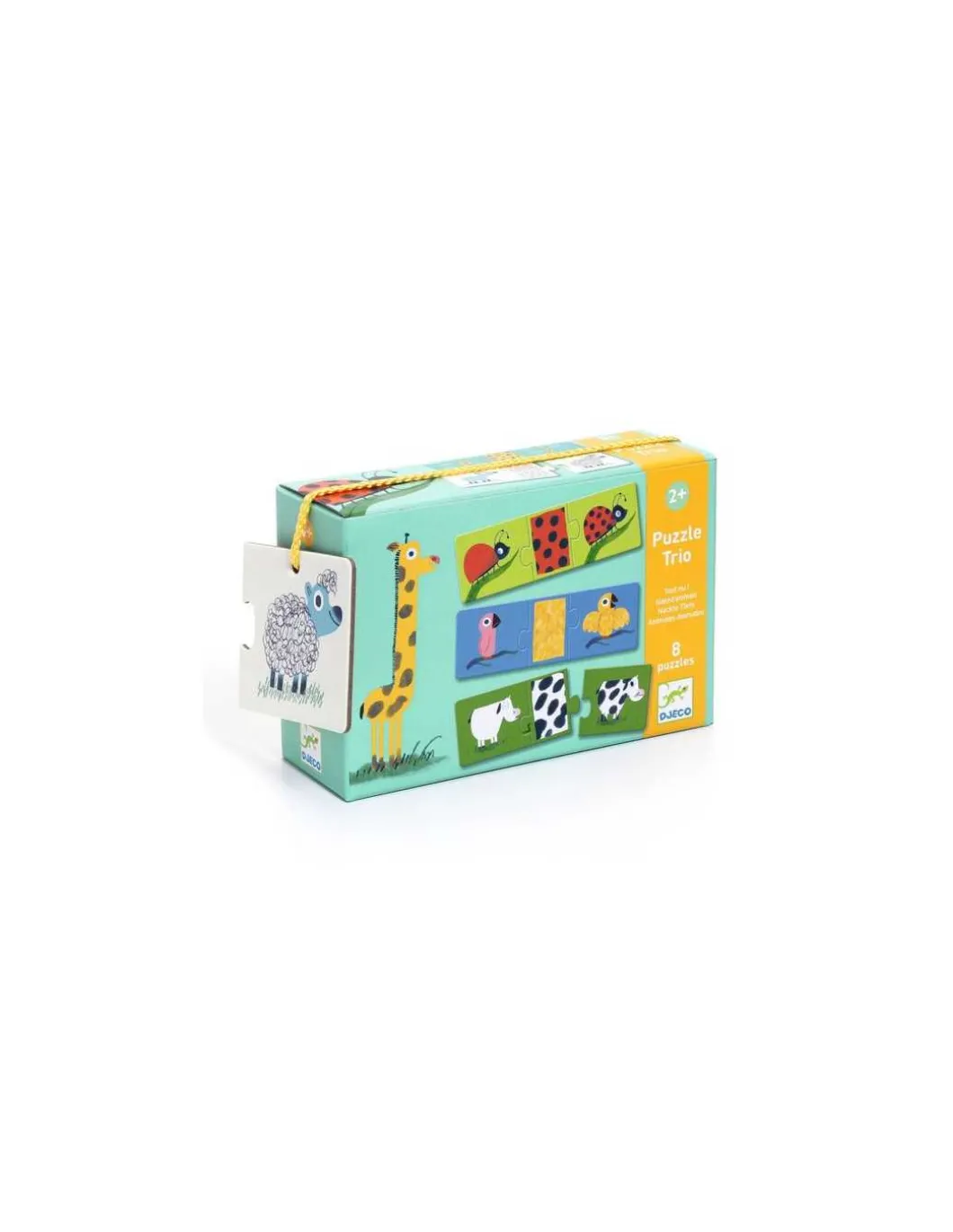 Puzzle trio Tout nu - Djeco