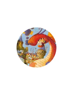 Puzzle Vaillant et les dragons - Djeco