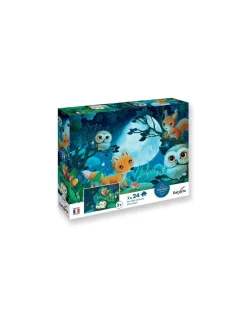 Puzzles Au clair de lune 24 pièces - Sentosphère