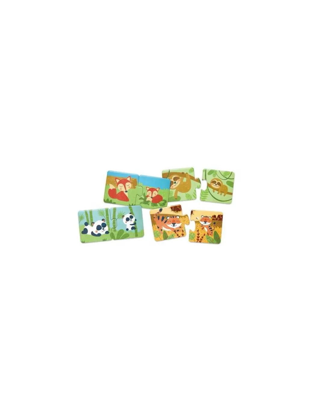 Puzzles Famille d’animaux - Hape