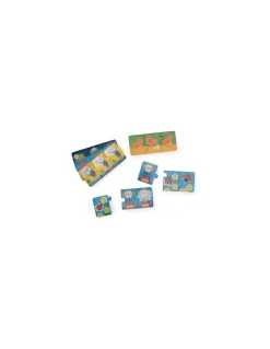 Puzzles histoires Les Popipop - Moulin Roty